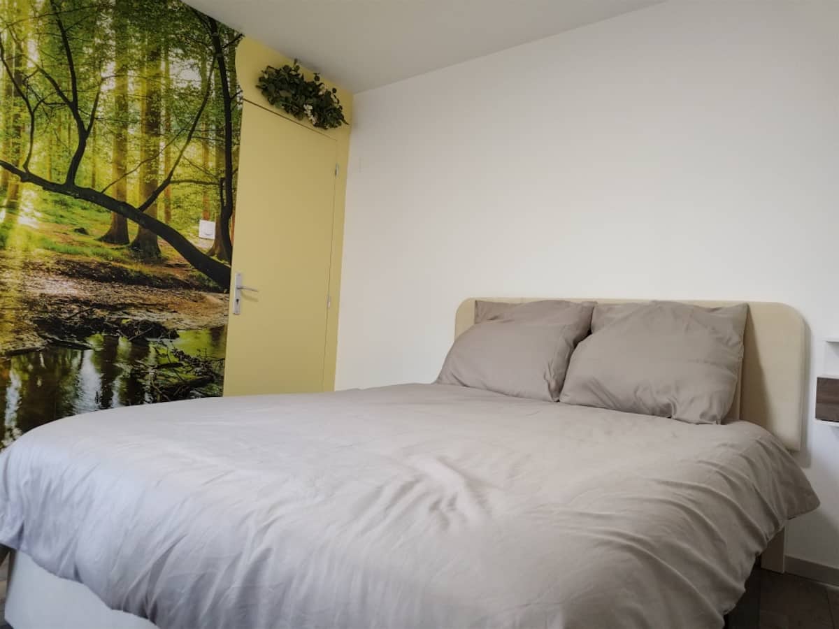 Chambre double de l’appartement
